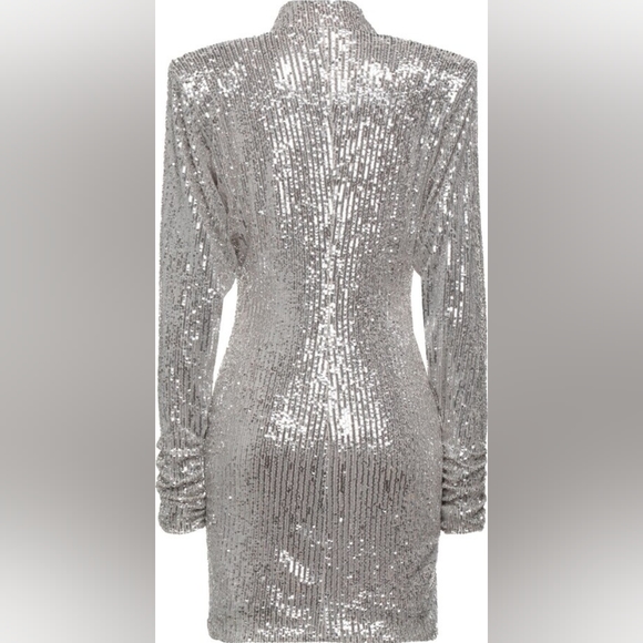 Aniye By Short Dress Silver - Picture 3 of 9